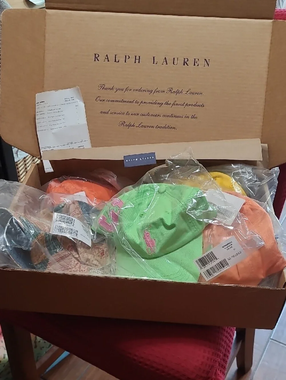 Ralph Lauren Big Pony Cotton Twill Ball Cap